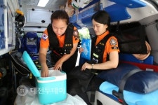 금산소방서, 폭염관련 119 구급대 운영
