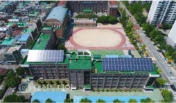 대전교육청, 9개 학교 옥상 햇빛발전소 설치 완료