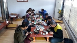 아산다맛촌, 온양1동 저소득 어르신 식사대접