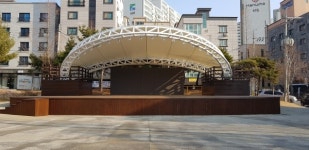 동구, 용수골어린이공원 야외무대 새 단장