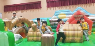 팡!팡! 신나는 에어바운스 놀이!