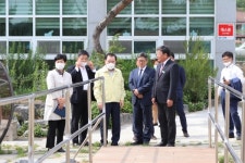 김지철 충남도교육감, 시초초등학교 방문