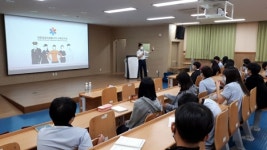 태안소방서, 원이중학교 소방관 직업체험 실시
