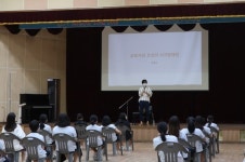 서천 서면중학교, 장애인예술가의 문화예술공연 실시