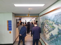 탕정면 용두·갈산리 주민들 시장면담 요구하며 농성