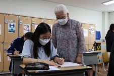 천남중학교, 충청남도평생교육원과의 공동수업 진행