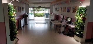 당진초등학교, 수직 정원 조성으로 일석삼조 효과