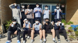 서천중학교, 서천 지역 코로나 방역의 발판으로