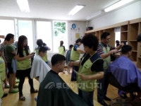 한울원전本, 미이용 봉사 시행