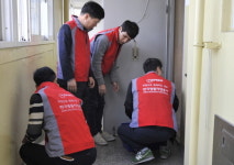 한국광물자원公, 사랑의 도시락 배달