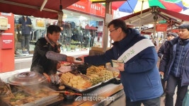 가스안전公 경북북부, 전통시장 가스안전 캠페인 실시