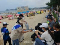 해양환경公 대산지사, 해양안전·생활 속 거리두기 캠페인 실시