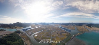 남동발전, 지역 상생 국내 최대 수상태양광 주목