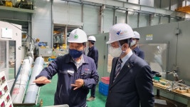 임찬기 가스안전公 상임 감사, S&S밸브 공장 시찰