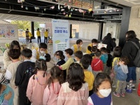 영동에코발전本, 강릉명주인형극제 친환경홍보 체험부스 운영