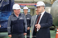 황주호 한수원 사장, 호남권 원전 강소기업 현장 점검