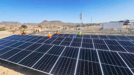 아프리카 지부티 최초 태양광 발전 건설