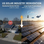 미국 태양광 업계, 보조금 중단 위기 속 사업 모델 대대적 개편