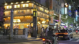 우동에 소주 마시기 좋은 계절! 포장마차 골목 3