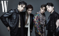 세븐틴 에스쿱스, 원우, 민규, 버논 더블유 화보 B컷 공개
