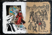 패션 아티스트이자 아트 디렉터,화가로 활동하는 자이언제이의 전시