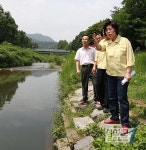 과천시장, 수해 예방 위해 현장 점검