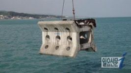 FIRA, 경주시 바다 속 어류용·패조류용 아파트 설치