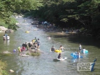 양산 내원사계곡, 전국 10대 물놀이안전명소에 선정