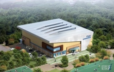 군산 실내배드민턴장 건립공사 순조…하반기 개관