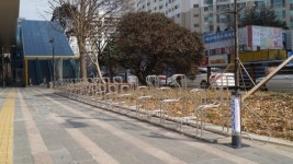 대구 도시철도 3호선 전 역사 자전거보관대 설치