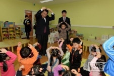 나동연 양산시장, 어린이집 방문해 현장 목소리 청취