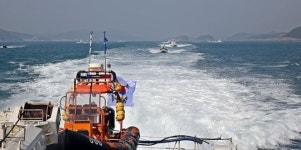 통영해경, 대규모 해상인명구조 훈련