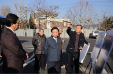 권선택 대전시장, 대전역~와동IC 광역BRT 건설현장 점검