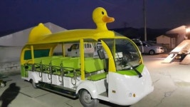 달성군, 내달 1일부터 화원유원지 ‘오리 전기차’ 운행