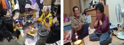종로구, 종로1~4가 동주민센터 수급자 어르신 생신 축하 사업 작은 떡 케이크에 담긴 행복 진행