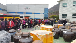 경산 와촌면 뚝배기 식품, 전통 장 담그기 체험 실시