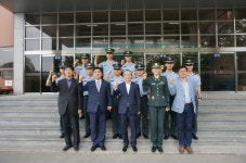 선린대 출신 육군3사관학교 생도 9명, 모교 방문