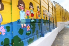부천원미경찰서, 초등학교 통학로 벽화거리 조성