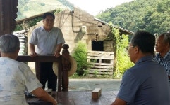 손자용 옥천부군수, 무더위 쉼터 점검