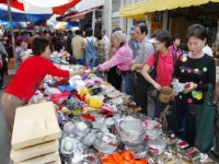 유성장날 불법투기 쓰레기 3톤에 달해
