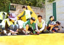 보행안전 옐로우카펫 설치