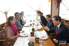 인도 유피 주 차관부부 김해시 방문