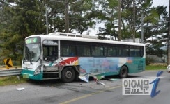 거제, 버스 대 버스 교통사고 발생 31명 다쳐