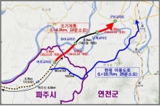 파주 어유터널~동이교차로·남계교차로~군남교차로 15일 개통