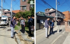 서울시의회 이성희 의원, 강북구 인수봉로 76길 전면 재포장