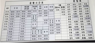 동대구-경북도청 간 시외버스 직행노선 신설