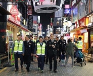  권선택 대전시장,  으능정이거리 순찰