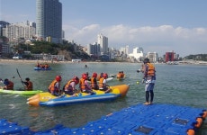 한국선원복지고용센터, 해운업 종사자 자녀 대상 해양레저스포츠 캠프연다