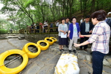 홍미영 인천 부평구청장, 청천1동서  `현문현답` 행정