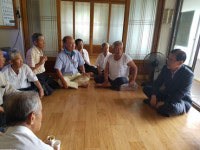 경주시 박순갑 건축과장 현곡면장으로... 경로당 부임 인사